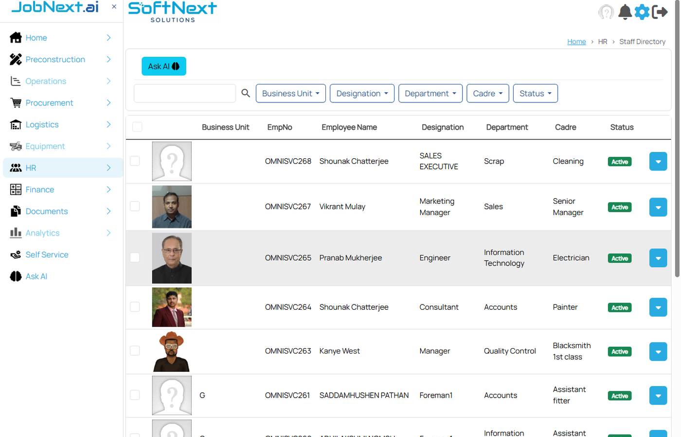 HR & Workforce Management