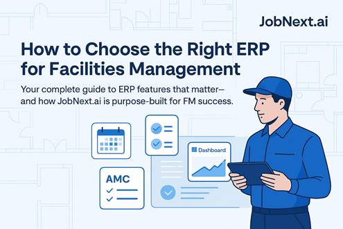 Smart building management dashboard showing IoT sensor data and facility operations