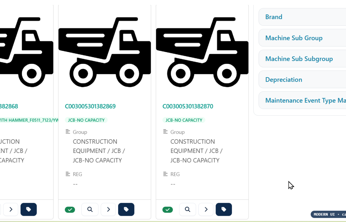 Equipment and Plant Management