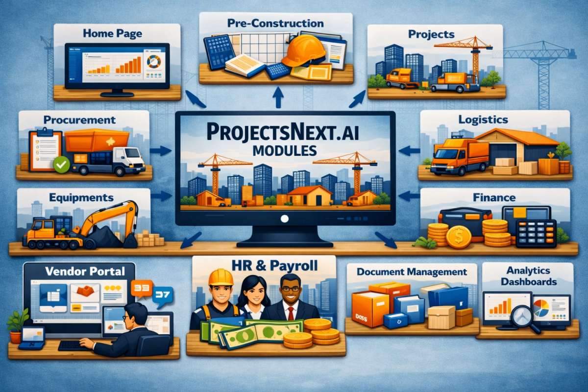 Projects - AI Enabled Construction ERP